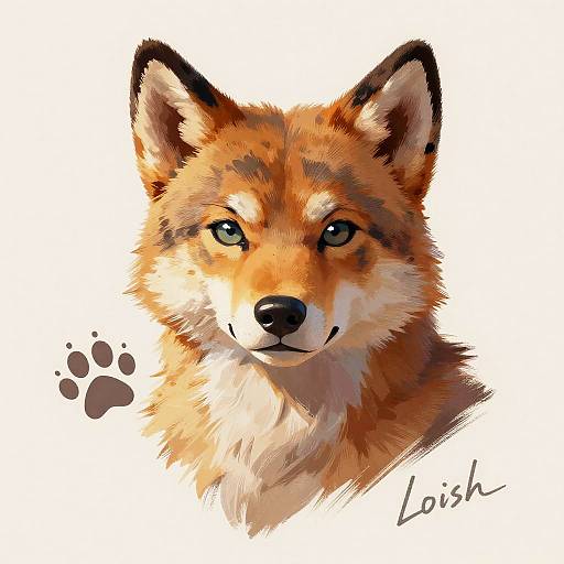 Cool Furry Male Self-Portrait