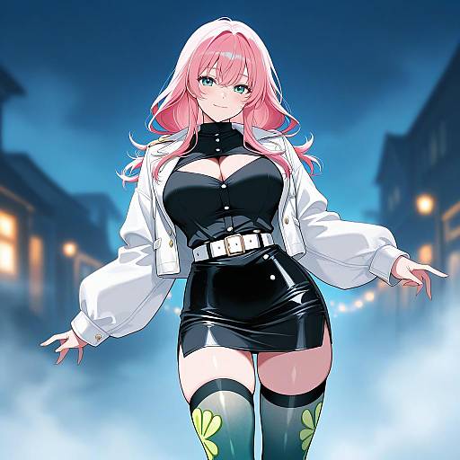 Mitsuri Kanroji in Night Fog