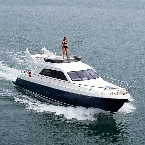 Azimut 60 Fly Yacht on Calm Waters