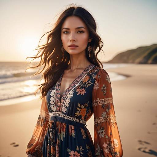 Cinematic Portrait of Confident Woman