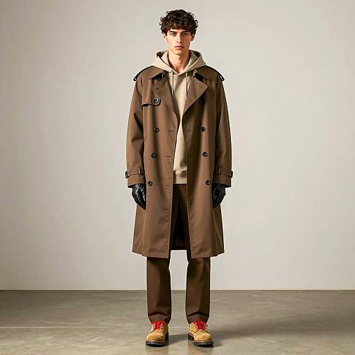 Modern Avant Garde Male Fashion Portrait