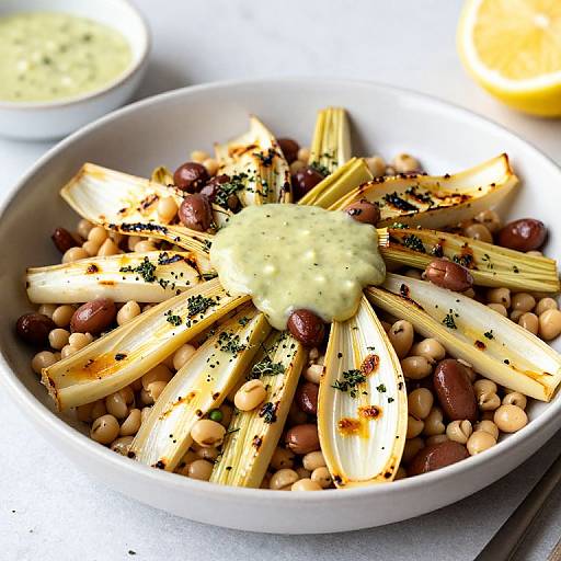 Grilled Fennel Bean Salad Recipe