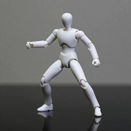 Dynamic Articulated Action Figure Pose