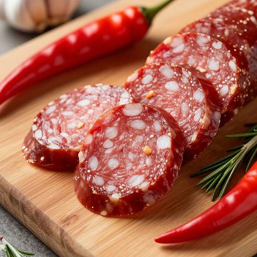 Calabresa Sausage with Chili and Rosemary