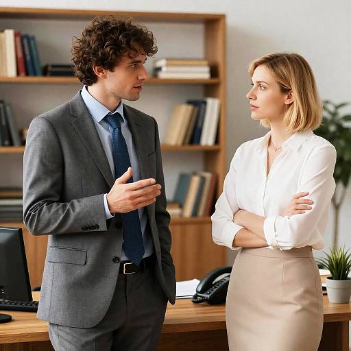 Dynamic Office Interaction Between Colleagues