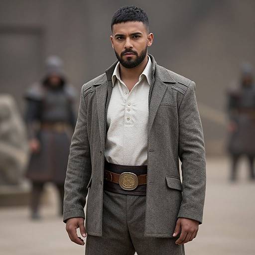 Realistic Jaqen Ghar Costume Portrait