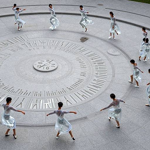 Timekeepers' Spiral Dance of Eras