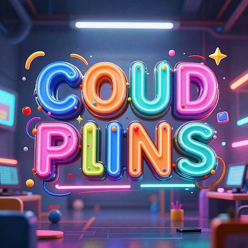 Vibrant Custom Word Art Generator