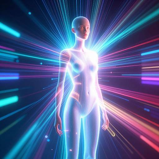 Futuristic AI Slimming Transformation