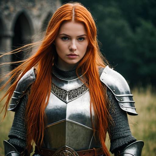 Medieval Fantasy Girl in Armor