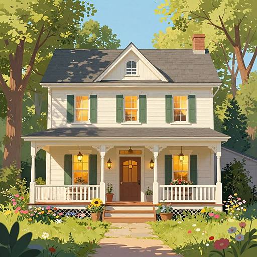 Charming Storybook Cottage with Porch