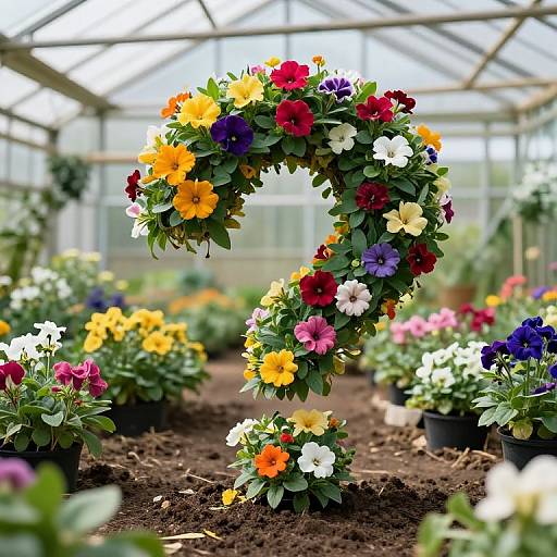 Question Mark Greenhouse of Blooming Mystery