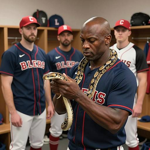 Intense Locker Room Snake Encounter