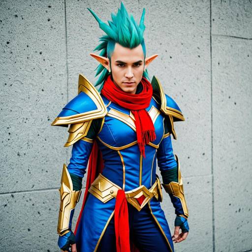 Futuristic Jak Cosplay with Unique Style