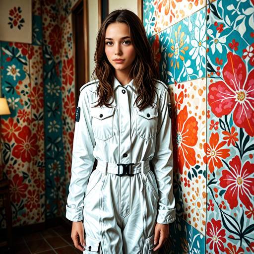 Dramatic Portrait of Confident Woman