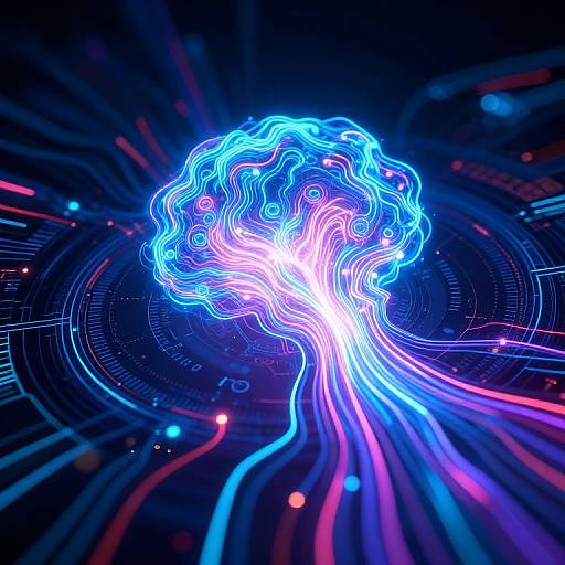 Futuristic Neon Cyberpunk Interface