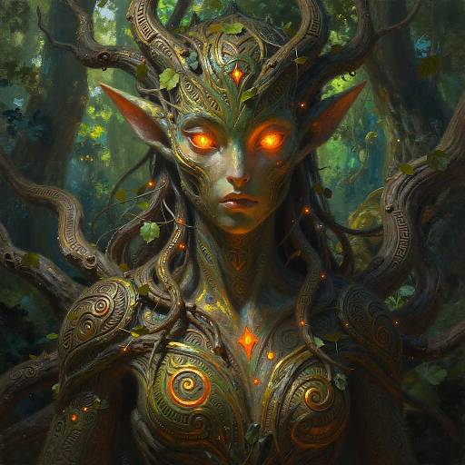 Mythic Dryad Guardian in Emerald Grove