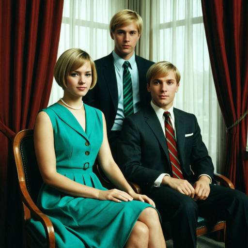 Formal Group Portrait with Blonde Individuals