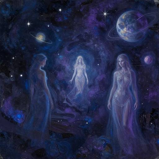 Moody Cosmic Album Cover Art