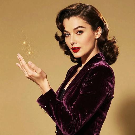 Glamorous Vintage Hollywood Elegance