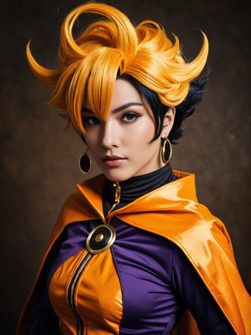 Realistic Narancia Ghirga Cosplay Photo