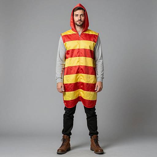 Man in German Sausage Costume