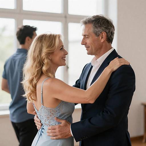 Joyful Indoor Dance Party Captured