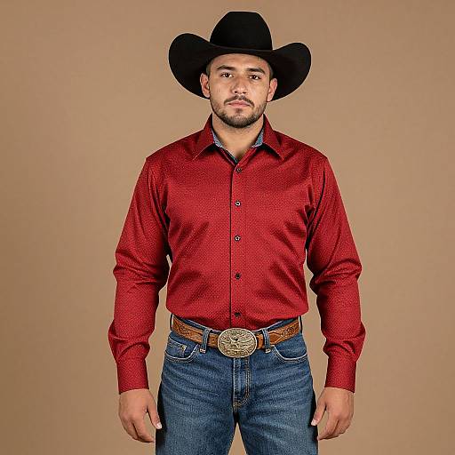 Realistic Western Birthday Outfit Portrait