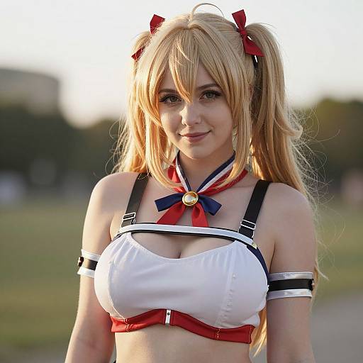 Realistic Kirari Momobami Cosplay Photo