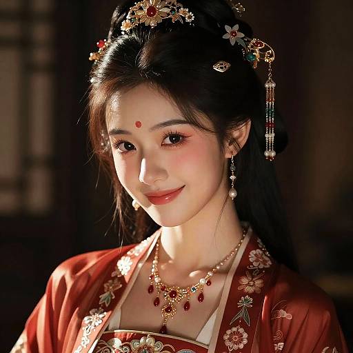 Stunning Portrait of a Hanfu Girl