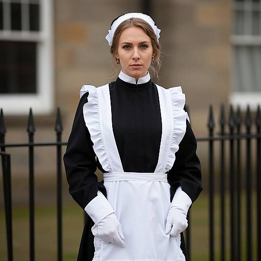 Victorian Nurse Costume Portrait