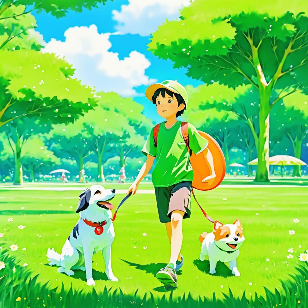 Heartfelt Anime of a Boy and Dog