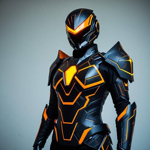Futuristic Darkstar Cosplay Costume Design