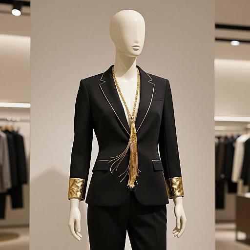 Elegant Mannequin in Modern Retail Display