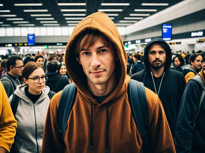 Adult Scooby Costume Face Swap