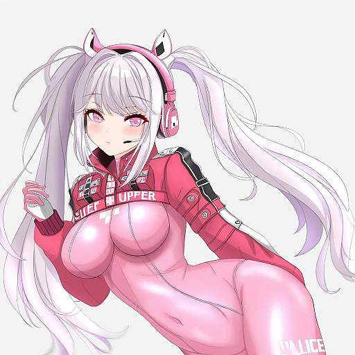 Illustration of Alice (nikke), goddess of victory: nikke in the style of Nitamako (sakamalh)