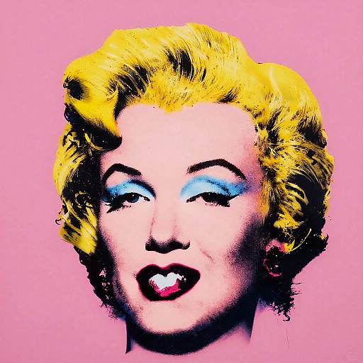 Andy Warhol Style Gazelle Pop Art