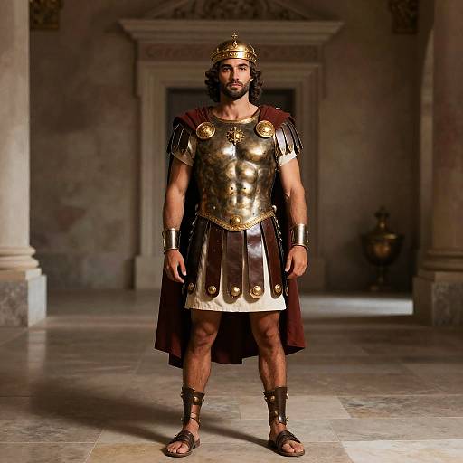 King Xerxes in Roman Costume