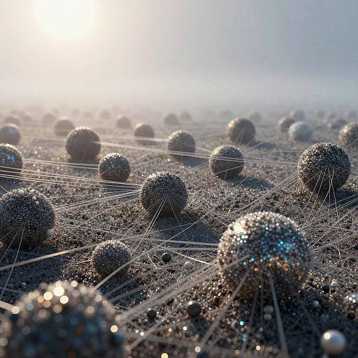 Quantum Realm with Shimmering Particles