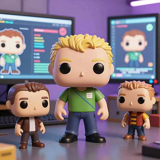 Funko Pop AI Generator Scene