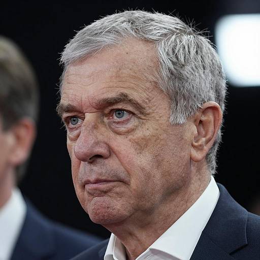 Intense Portrait of an Older Man