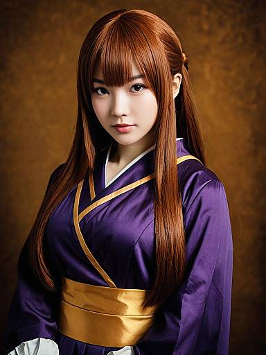 Realistic Sexy Sumire Kanou Cosplay