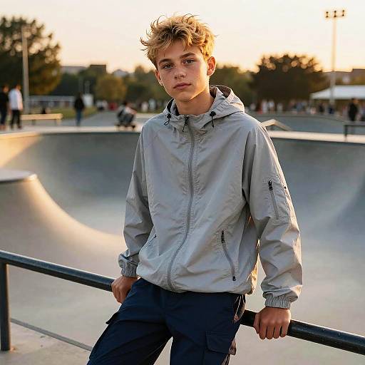 Photorealistic Teen Fashion Portrait