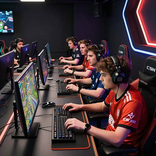 Futuristic CS GO LAN Championship