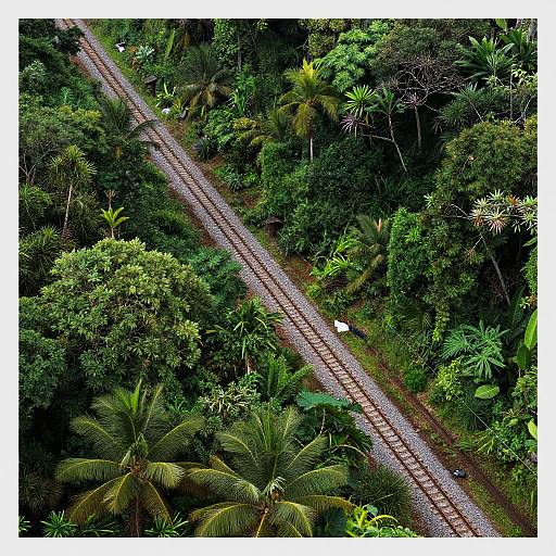 Bird's-Eye View of Forest Railway