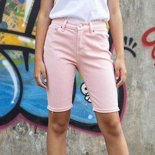 Urban Teen Streetwear with Graffiti