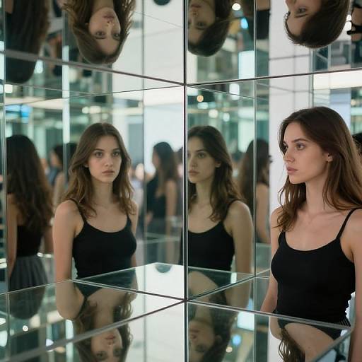 Mirrors Reflecting Infinite Parallel Realities