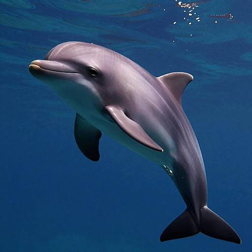 Mechanized Dolphin Spy in Cinematic Technicolor