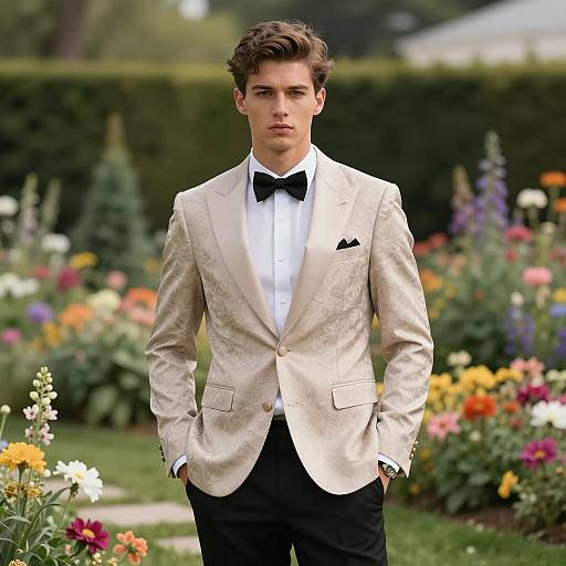 Stylish Summer Glam Party Portrait