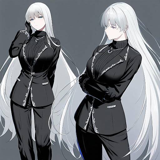 Illustration of Angelica (project moon), project moon in the style of Niwatazumi